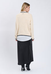 PULL Ivory/Black 04V078