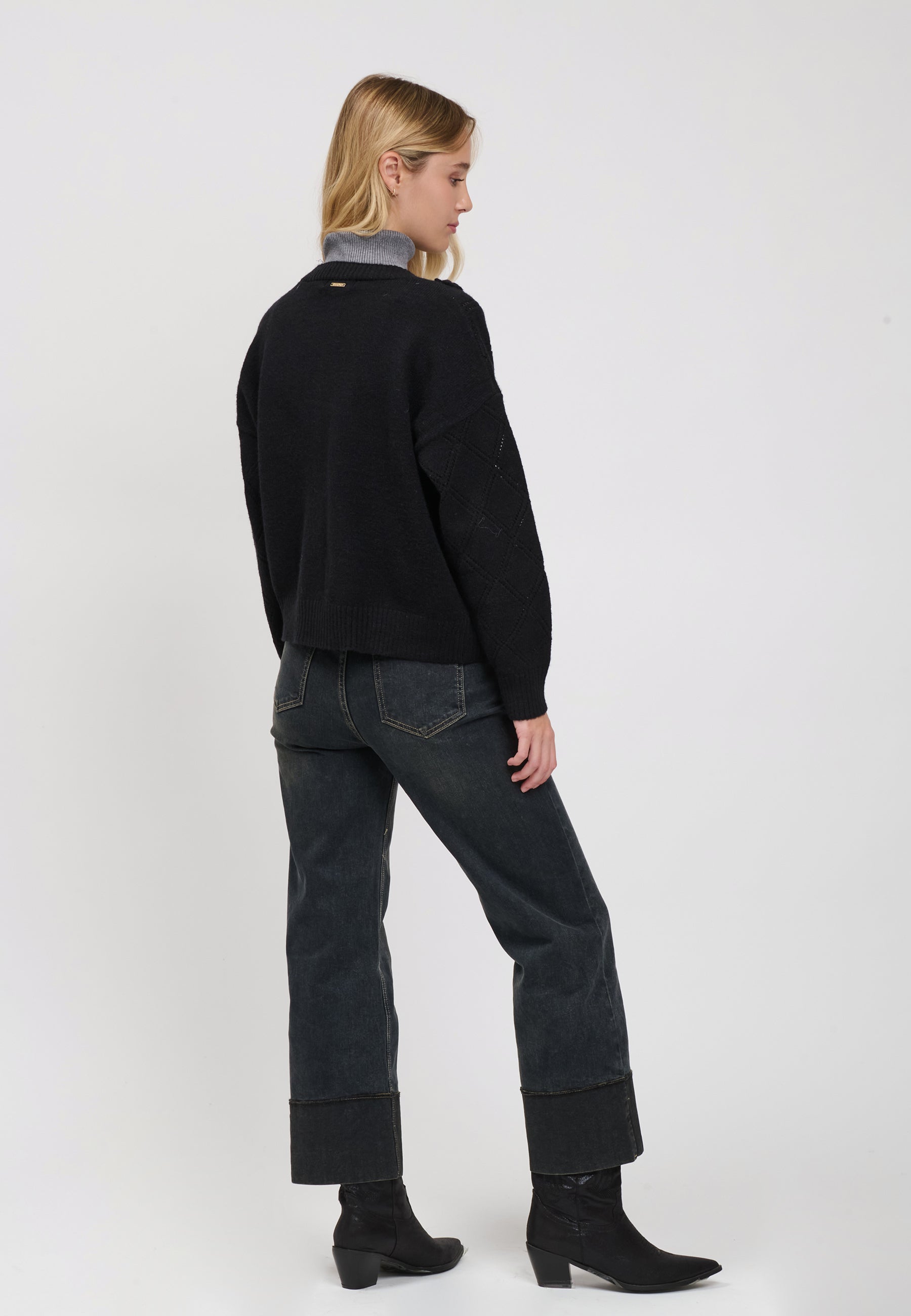 CARDIGAN Black 04V086