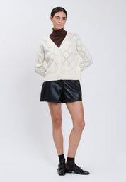 CARDIGAN Ivory 04V086