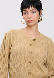 CARDIGAN Camel 04Y144