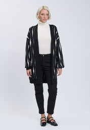 CARDIGAN Black/Ivory 04Y147