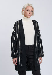 CARDIGAN Black/Ivory 04Y147
