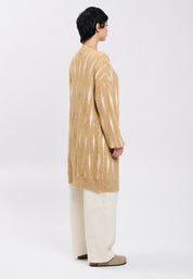 CARDIGAN Camel/Ivory 04Y147