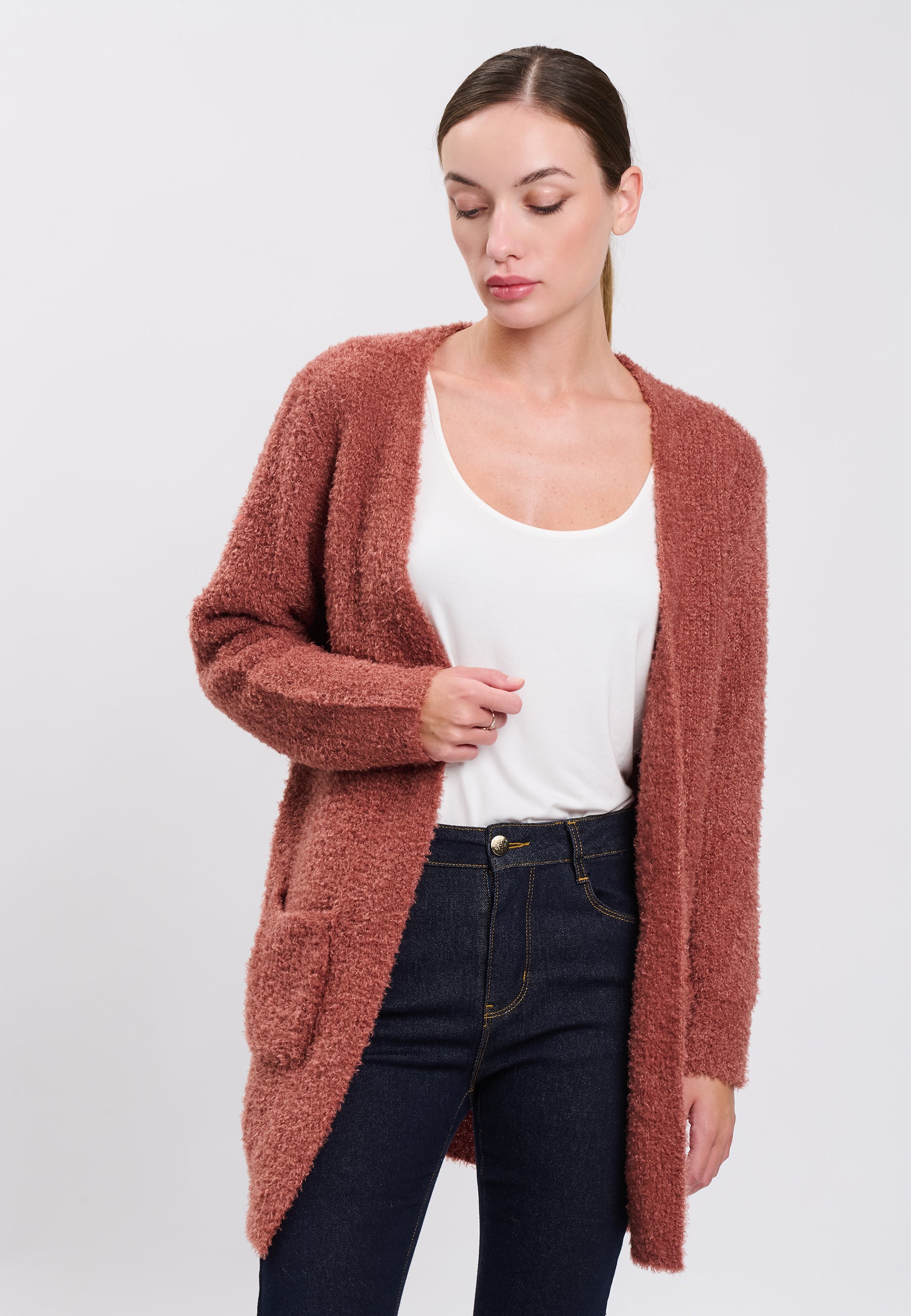 CARDIGAN Rust 04Y150