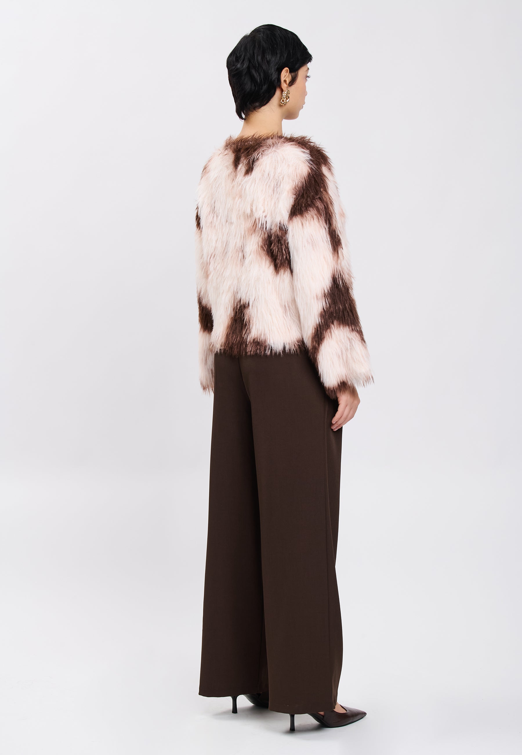 CARDIGAN Brown/Ivory 04Y152