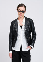 FAUX LEATHER JACKET 04Z3670