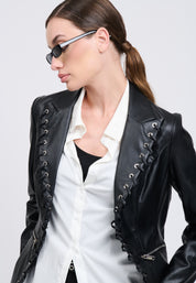 FAUX LEATHER JACKET 04Z3670