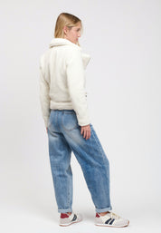 FAUX FUR JACKET Ivory 04Z3707