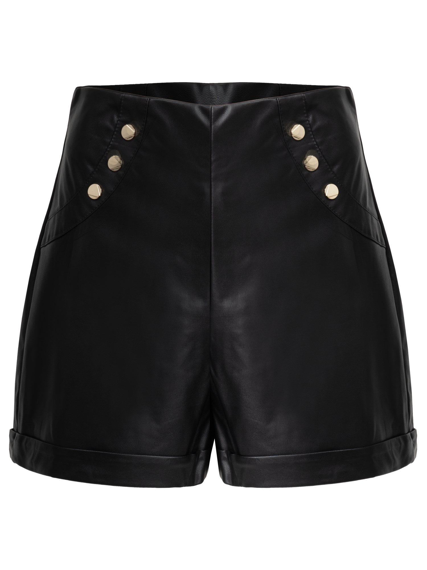 FAUX LEATHER SHORTS 04Z3758