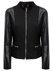 FAUX LEATHER JACKET 04Z3818