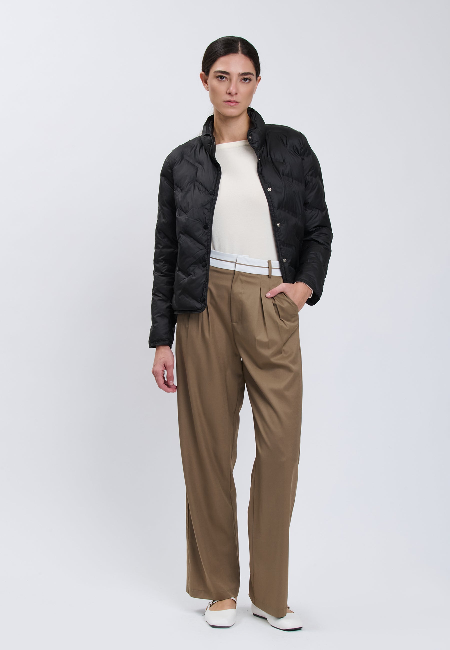 PADDED JACKET Black 04Z3861