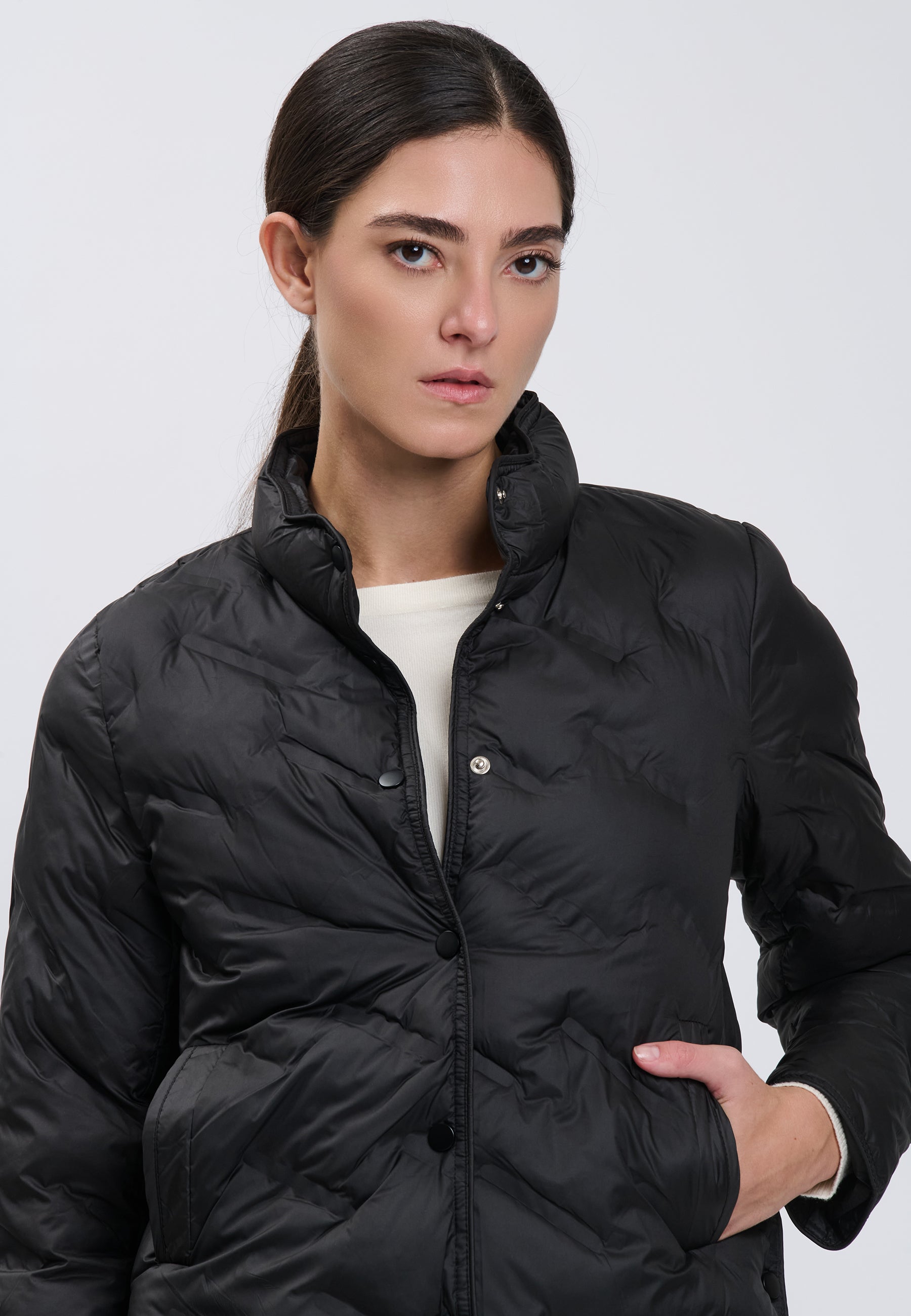 PADDED JACKET Black 04Z3861