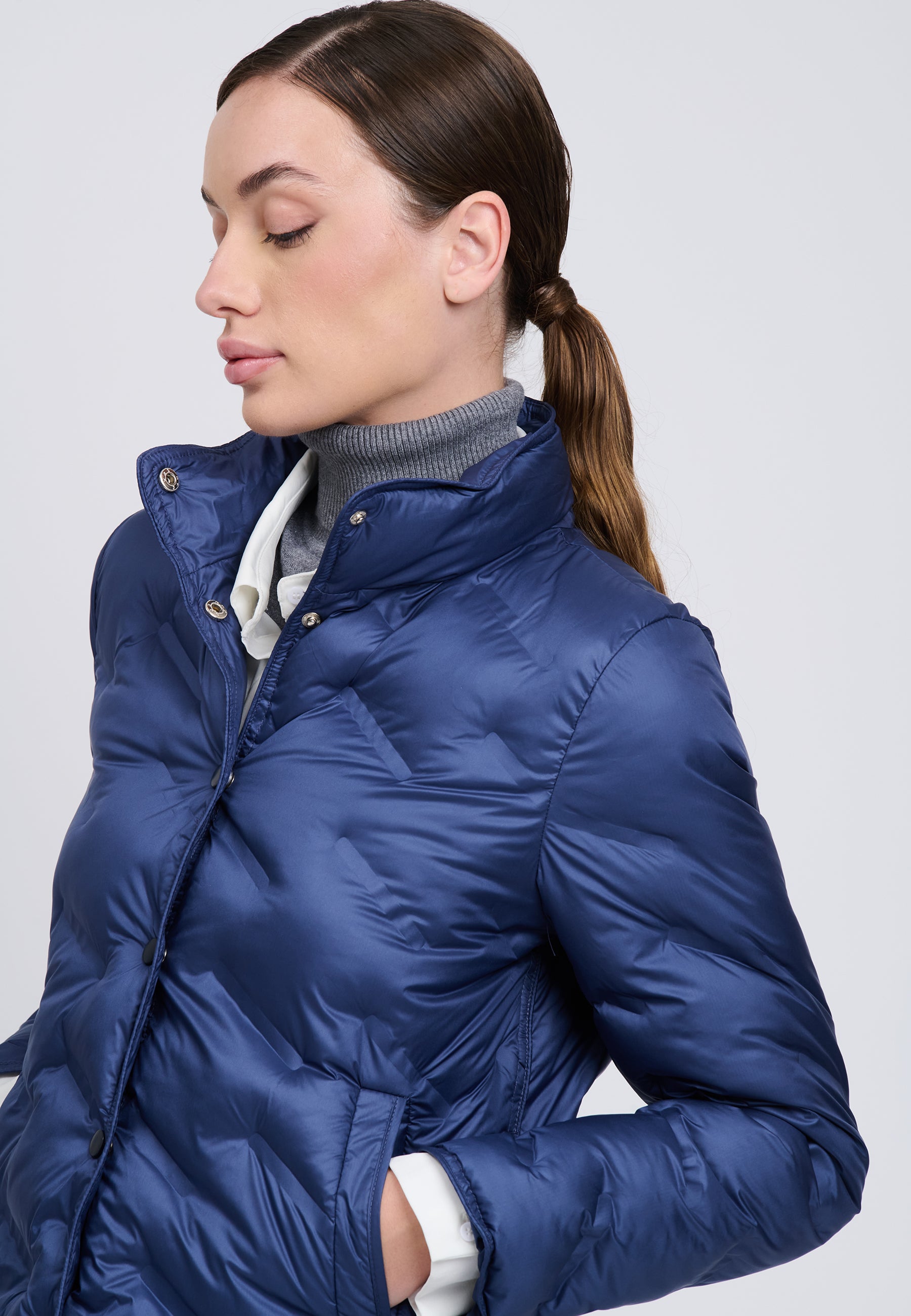PADDED JACKET Indigo 04Z3861
