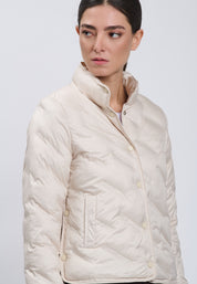 PADDED JACKET Ivory 04Z3861
