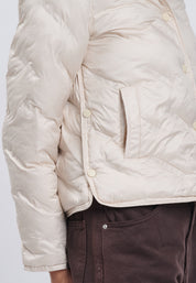 PADDED JACKET Ivory 04Z3861