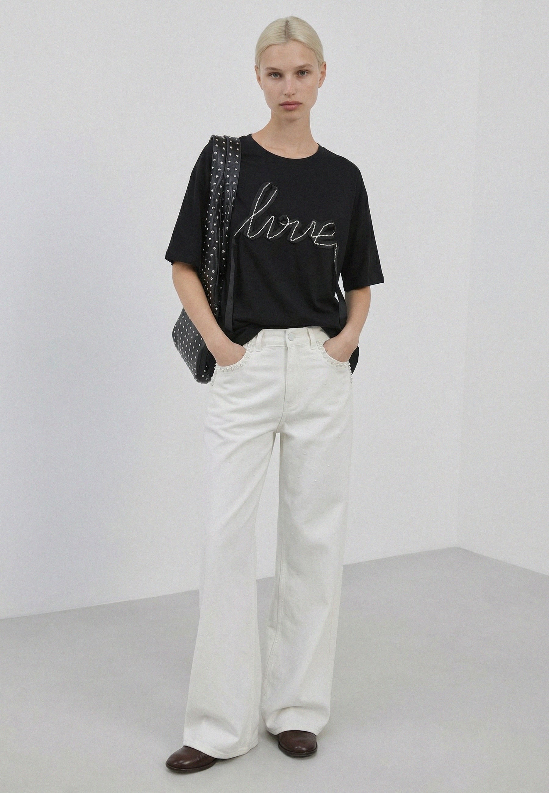 T-SHIRT Black 05AB225