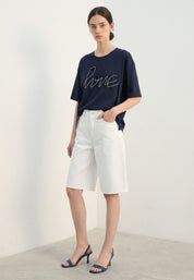 T-SHIRT Navy 05AB225