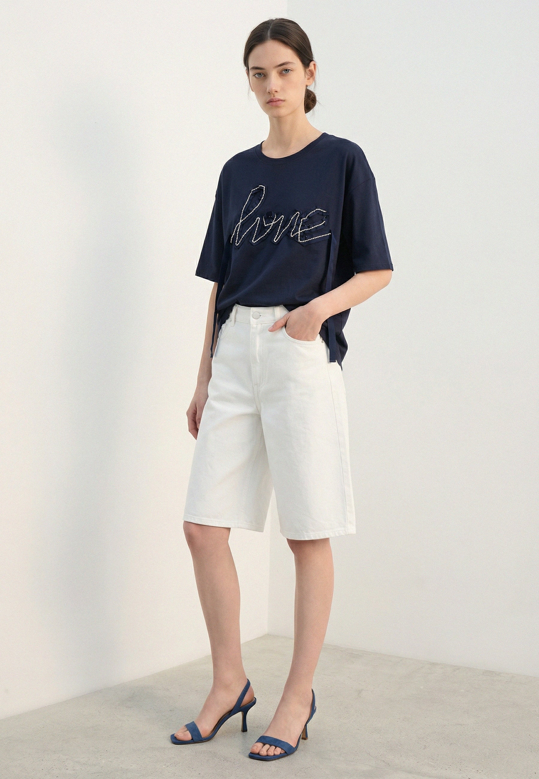 T-SHIRT Navy 05AB225