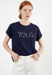 T-SHIRT Navy 05AB237