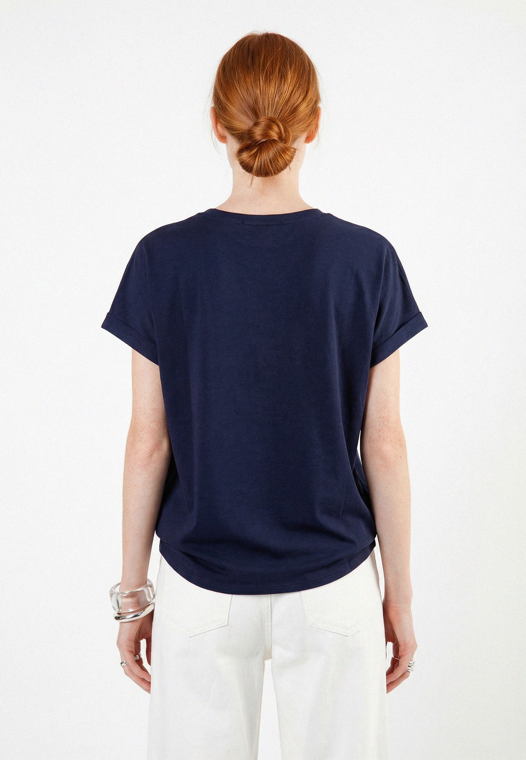 T-SHIRT Navy 05AB237