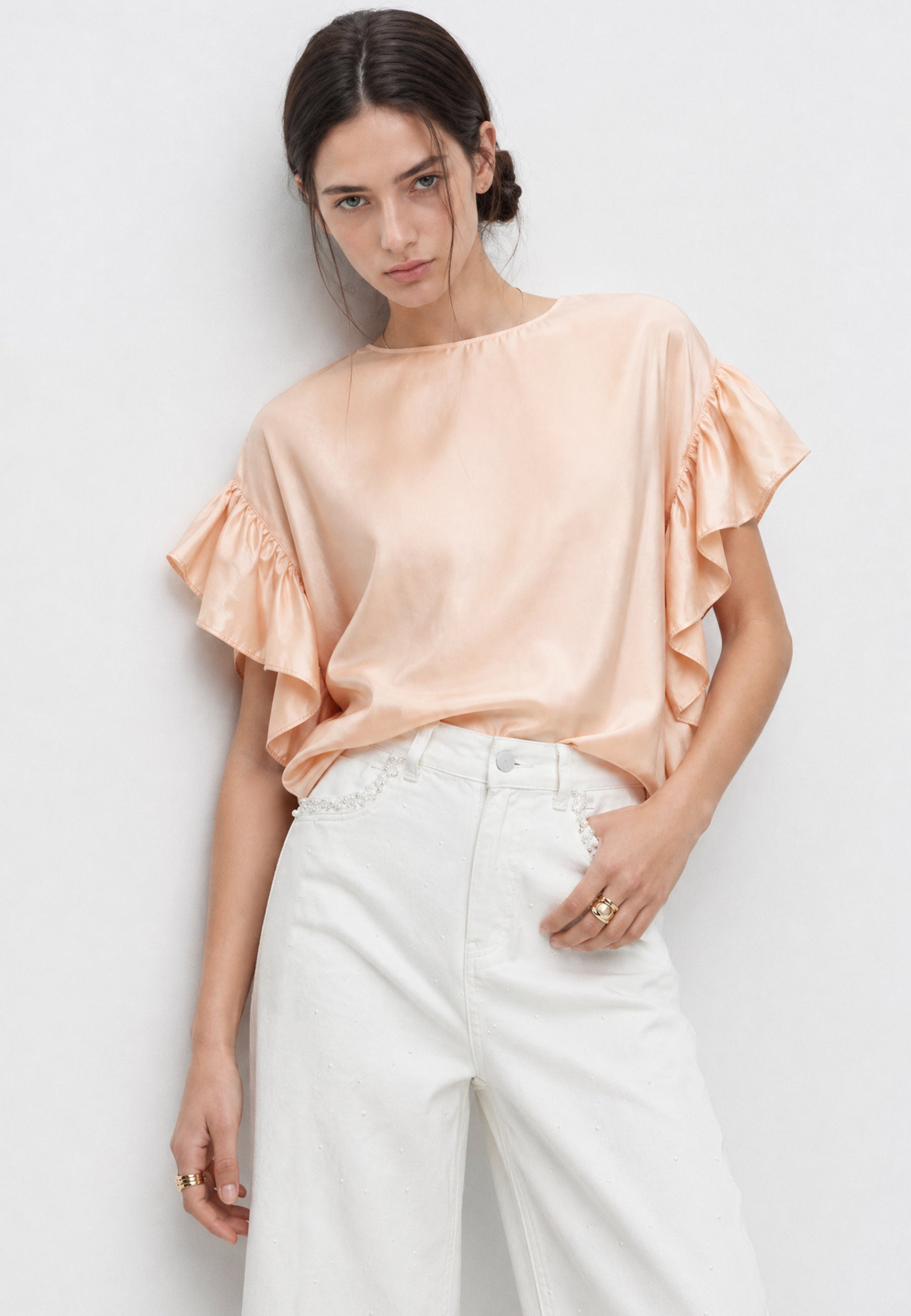 BLOUSE Apricot 05FD8003