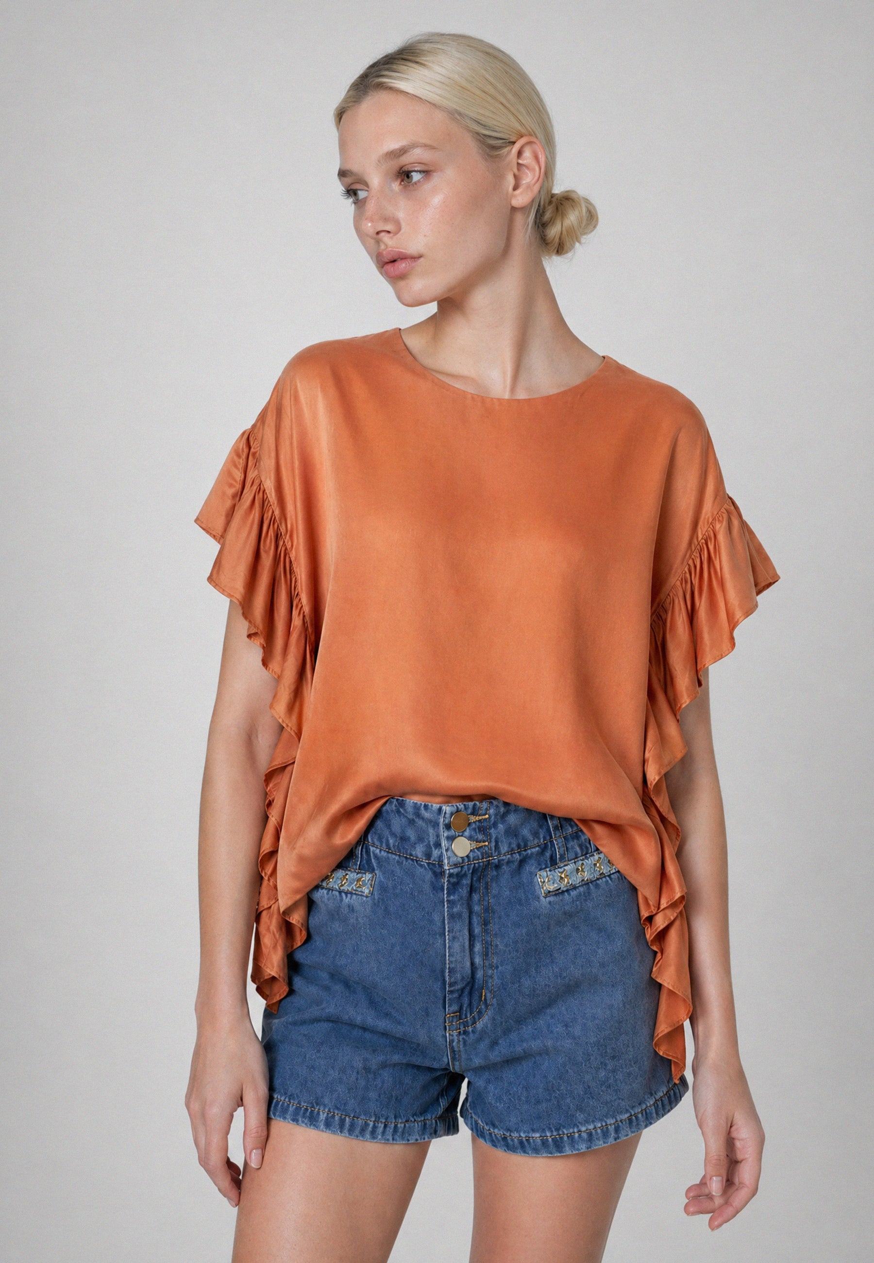 BLOUSE Tobacco 05FD8003