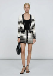 CARDIGAN Black/White 05J7384
