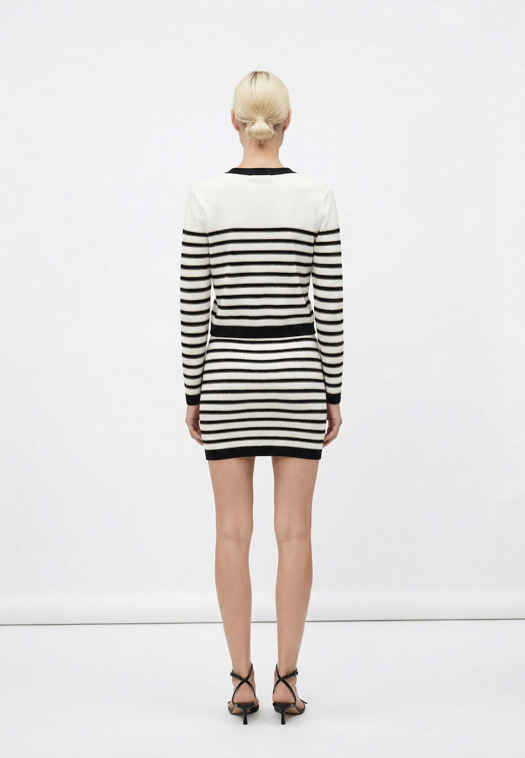 CARDIGAN Black/White 05J7384