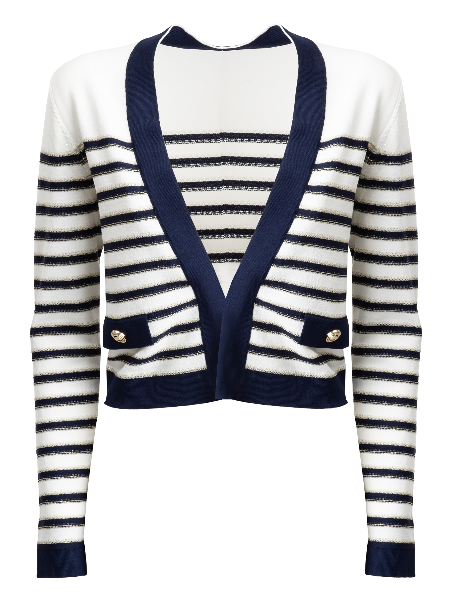CARDIGAN Navy/White 05J7384