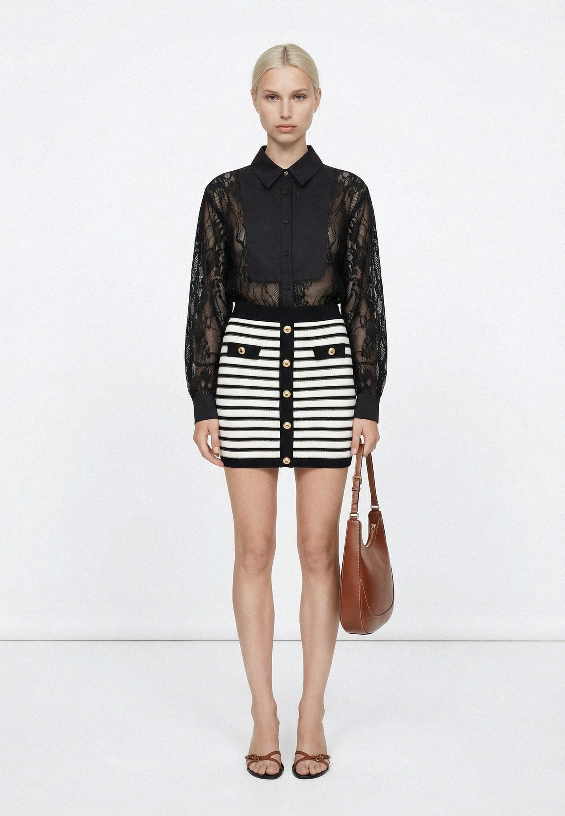 SKIRT Black/White 05J7385