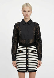 SKIRT Black/White 05J7385