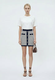 SKIRT Navy/White 05J7385