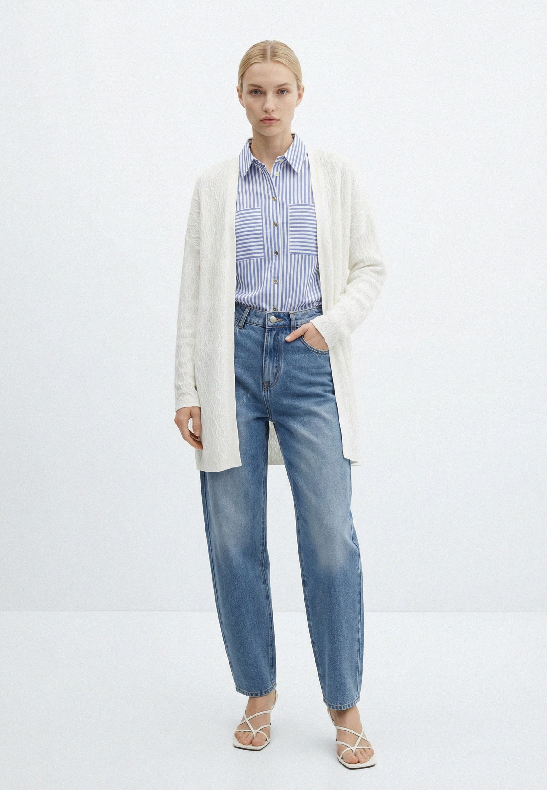 CARDIGAN White 05J7745