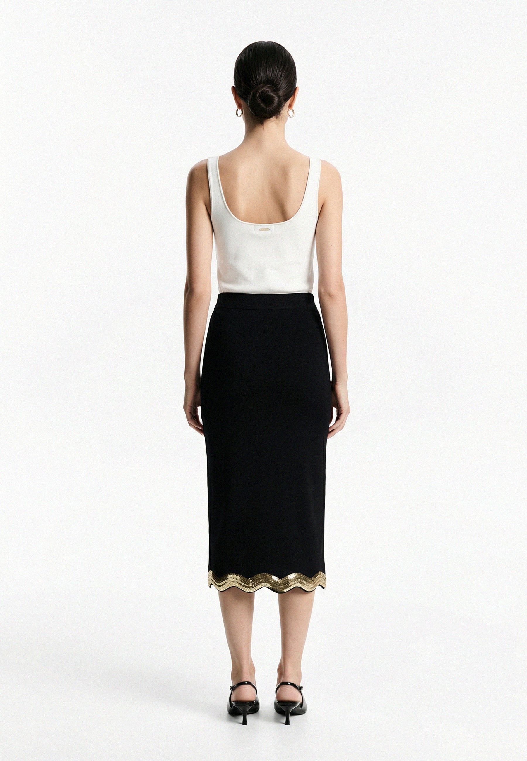 SKIRT Black/Gold 05J7765