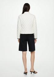 PADDED JACKET Ivory 05N815