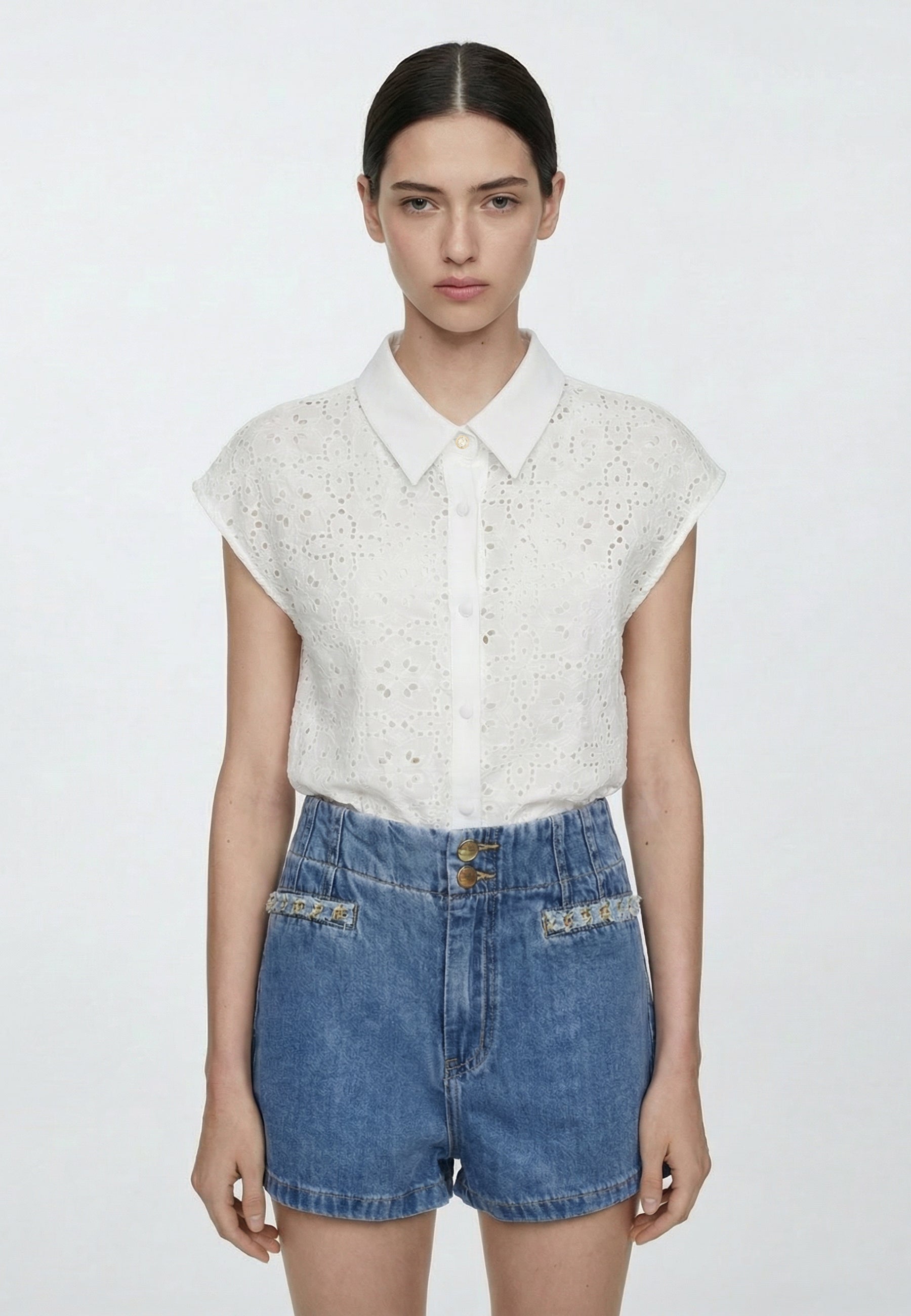 DENIM SHORTS Jeans 05P130