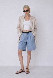 DENIM BERMUDA Jeans 05P139