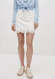 SKIRT White 05P141