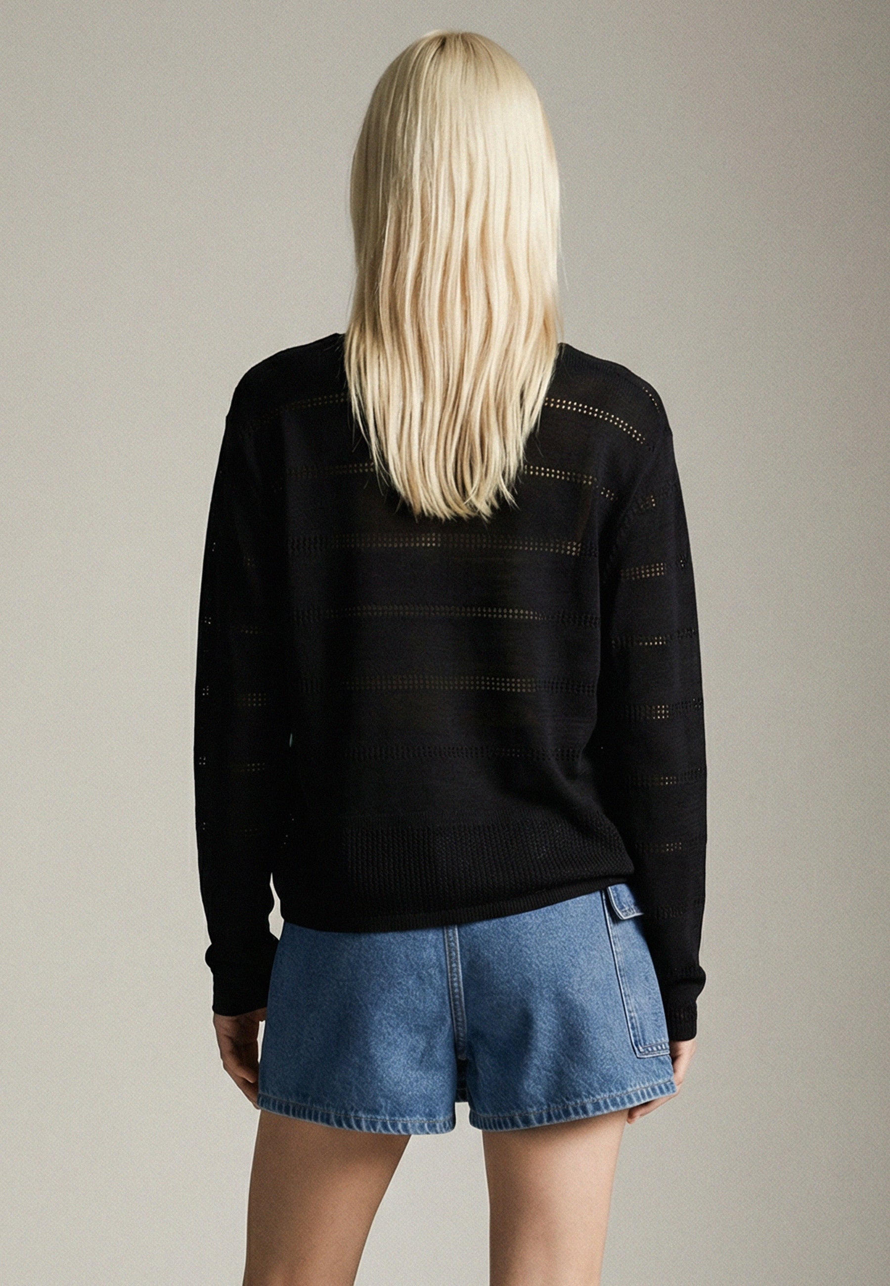 CARDIGAN Black 05Q10400