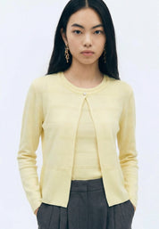 CARDIGAN Lemon 05Q10400
