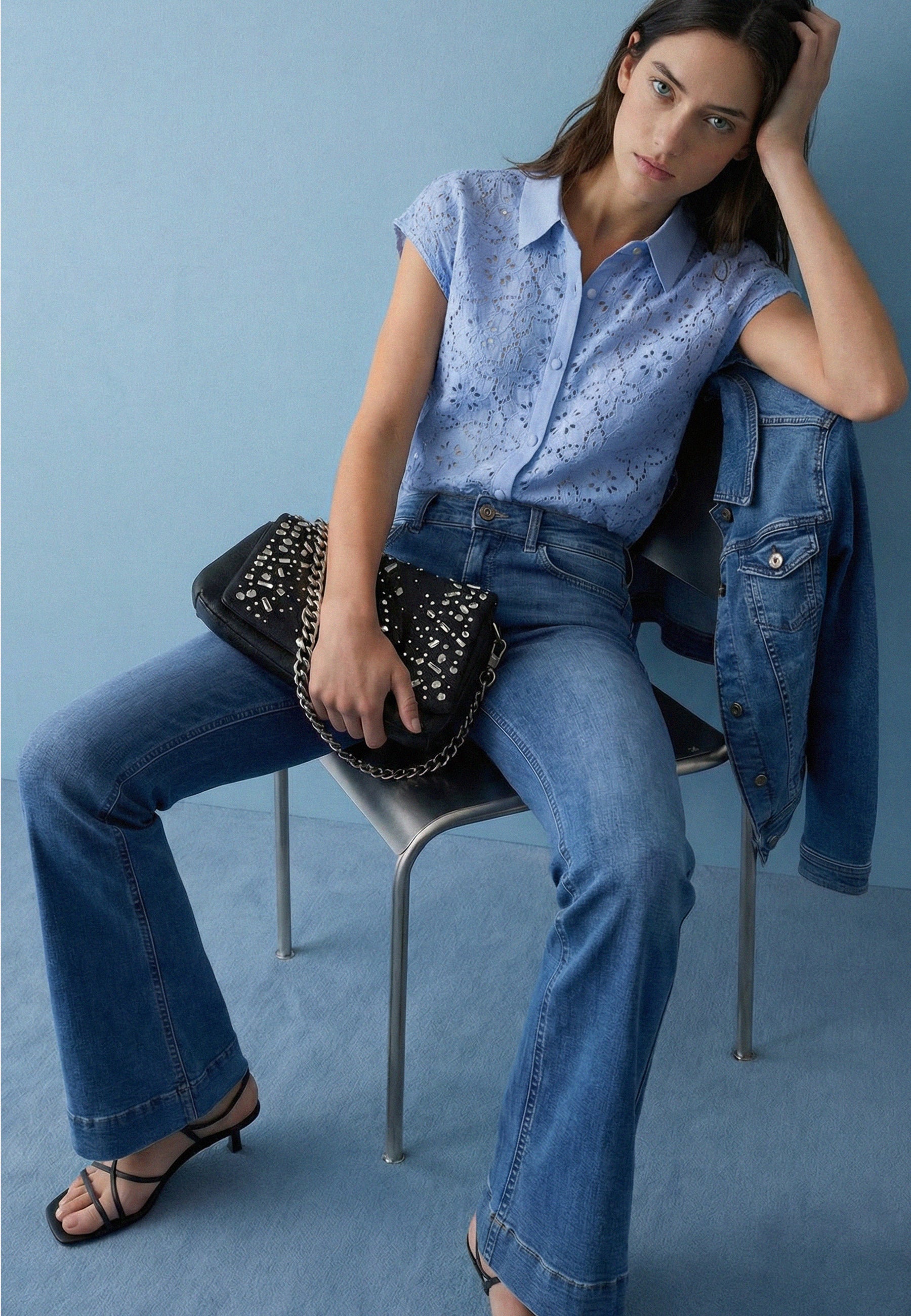 SHIRT Indigo 05T0055