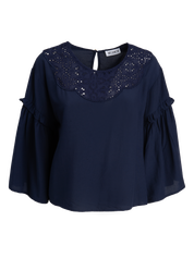 BLOUSE Navy 05T0057