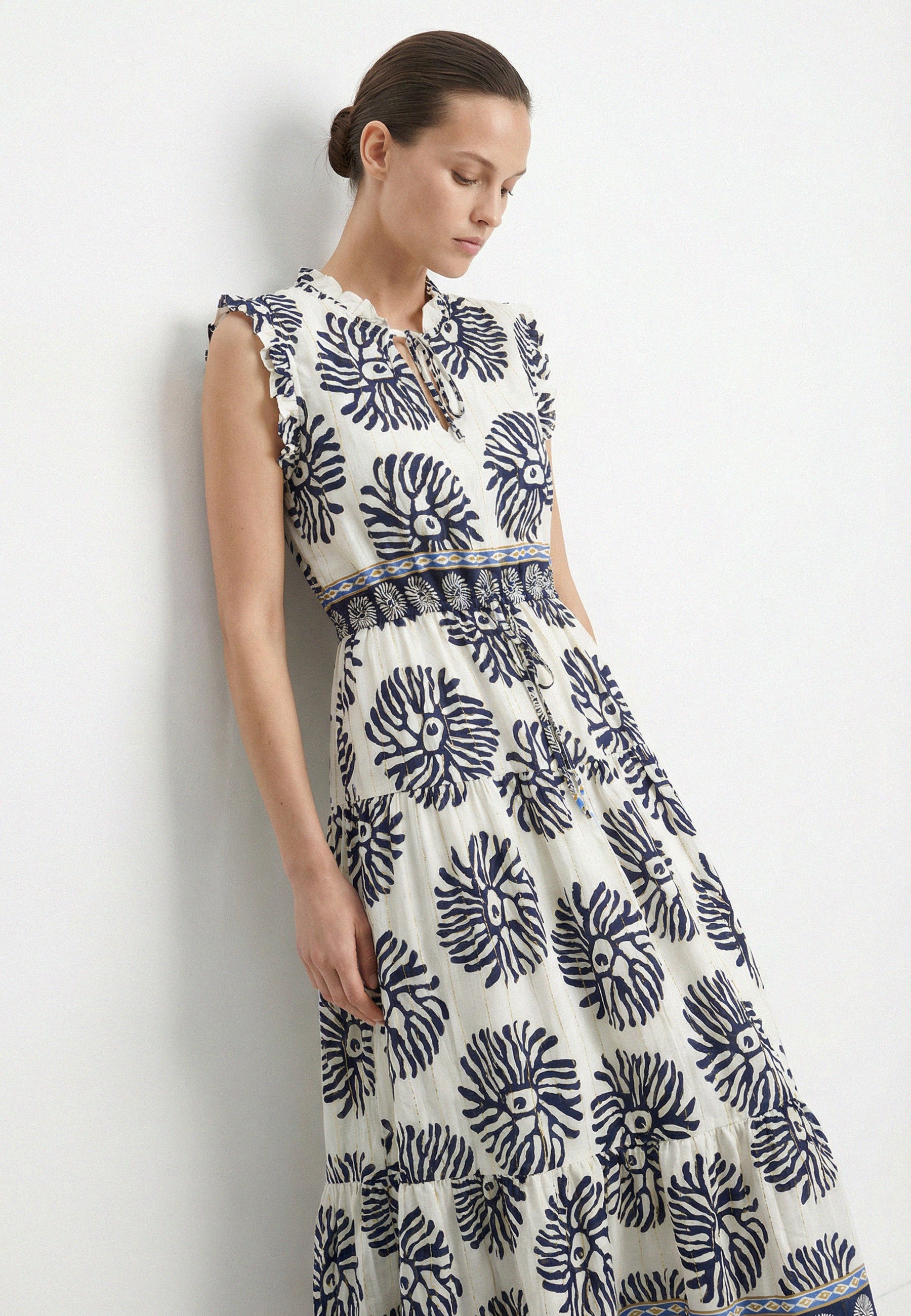 DRESS Navy/Ivory 05T0071