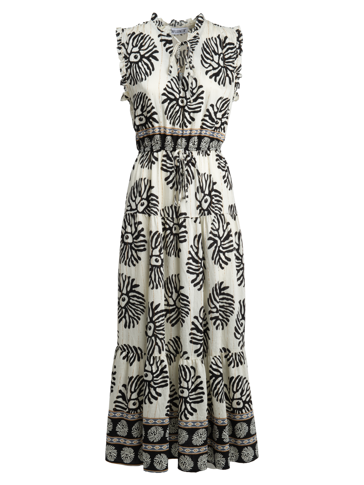 DRESS Black/Ivory 05T0071