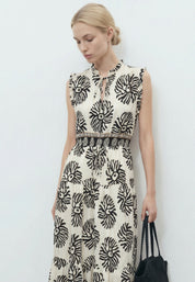 DRESS Black/Ivory 05T0071