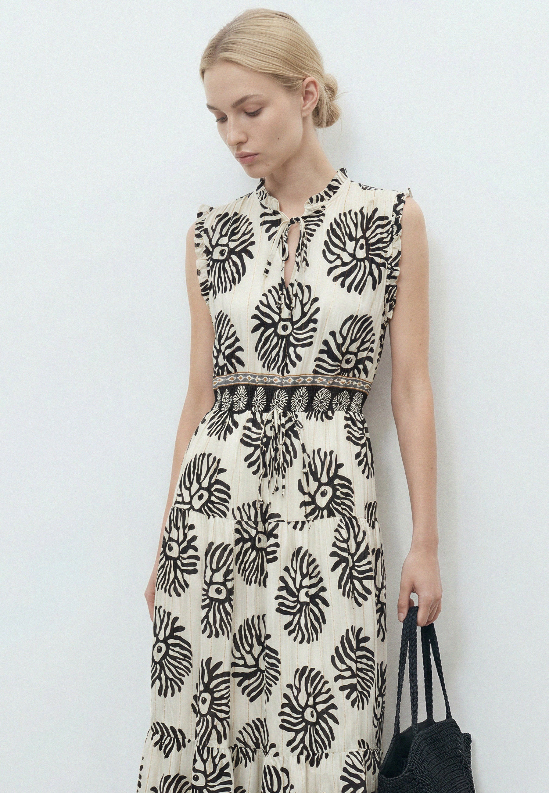 DRESS Black/Ivory 05T0071