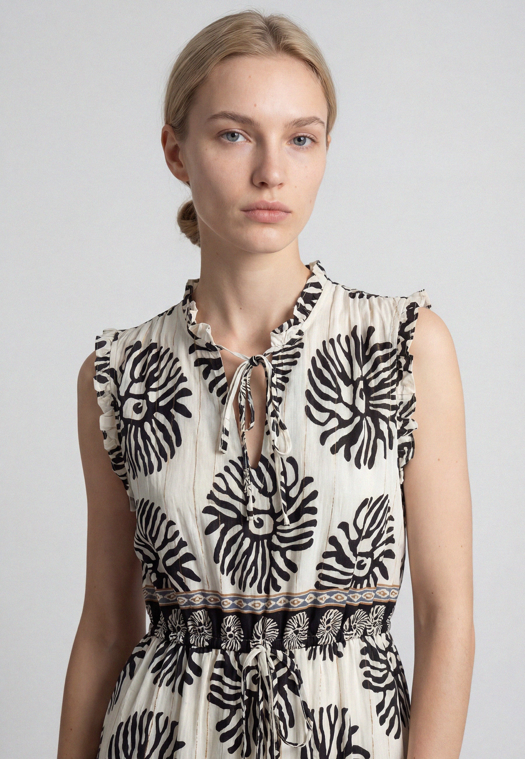 DRESS Black/Ivory 05T0071