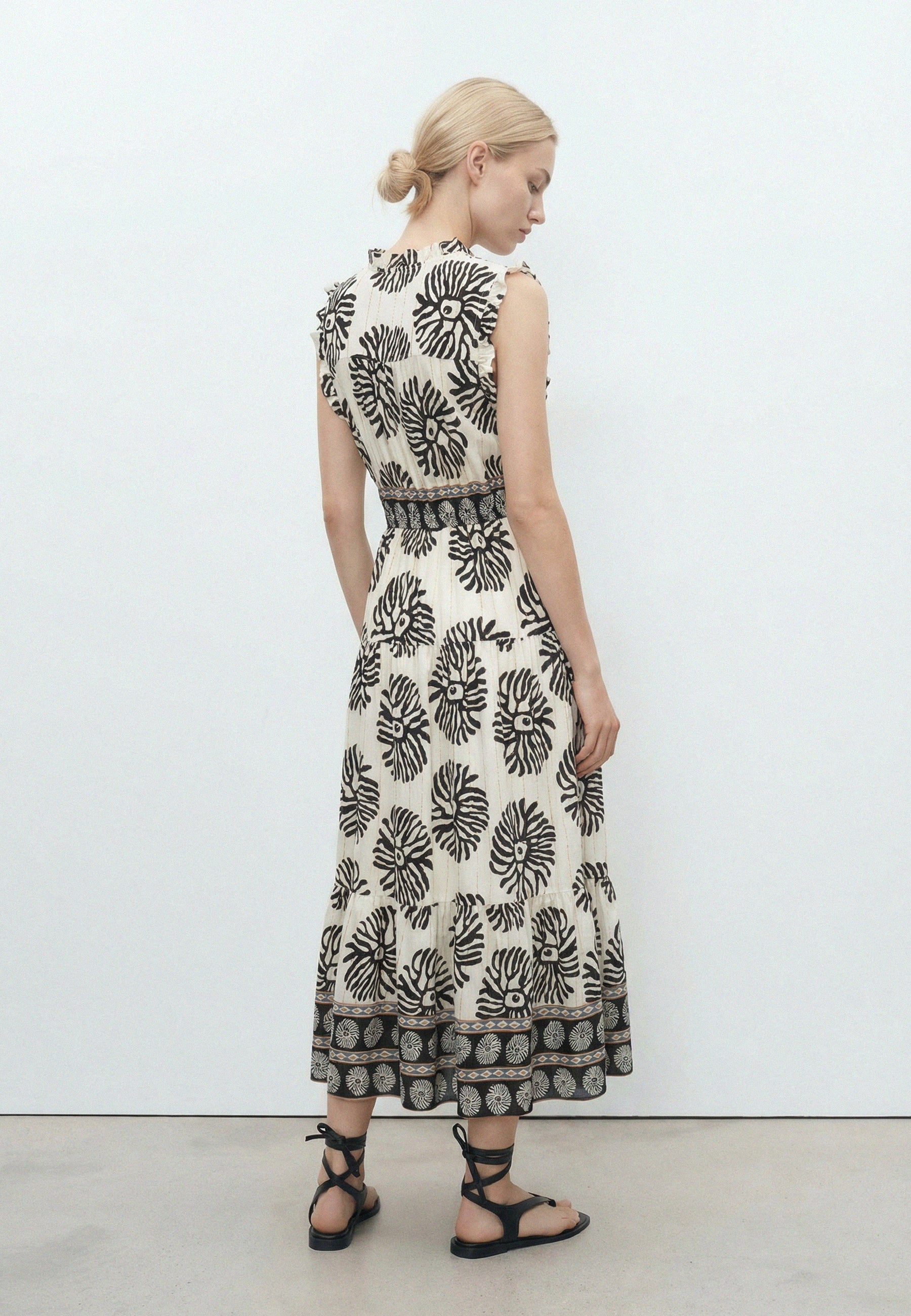 DRESS Black/Ivory 05T0071
