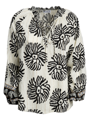 BLOUSE Black/Ivory 05T0072