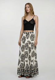 SKIRT Black/Ivory 05T0073